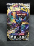 Factory Sealed Pokemon Sword & Shield REBEL CLASH 10 Card Booster Pack