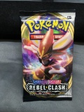 Factory Sealed Pokemon Sword & Shield REBEL CLASH 10 Card Booster Pack