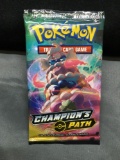 Factory Sealed Pokemon Champion's Path 10 Card Booster Pack