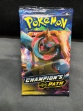 Factory Sealed Pokemon Champion's Path 10 Card Booster Pack