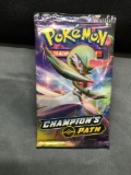 Factory Sealed Pokemon Champion's Path 10 Card Booster Pack
