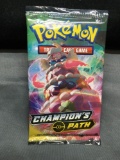 Factory Sealed Pokemon Champion's Path 10 Card Booster Pack