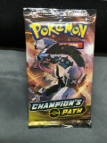 Factory Sealed Pokemon Champion's Path 10 Card Booster Pack
