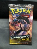 Factory Sealed Pokemon Champion's Path 10 Card Booster Pack