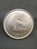 1 Troy Ounce .999 Fine Silver Liberty Silver Silver Bullion Round Coin