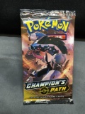 Factory Sealed Pokemon Champion's Path 10 Card Booster Pack