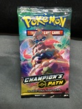 Factory Sealed Pokemon Champion's Path 10 Card Booster Pack