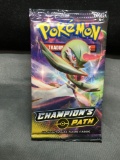 Factory Sealed Pokemon Champion's Path 10 Card Booster Pack