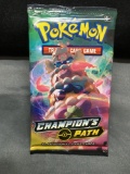 Factory Sealed Pokemon Champion's Path 10 Card Booster Pack