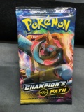 Factory Sealed Pokemon Champion's Path 10 Card Booster Pack