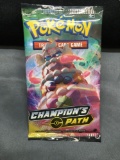 Factory Sealed Pokemon Champion's Path 10 Card Booster Pack