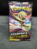Factory Sealed Pokemon Champion's Path 10 Card Booster Pack