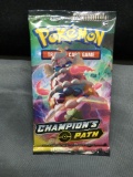 Factory Sealed Pokemon Champion's Path 10 Card Booster Pack