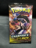 Factory Sealed Pokemon Champion's Path 10 Card Booster Pack