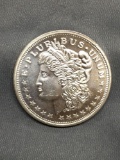 1 Troy Ounce .999 Fine Silver Morgan Dollar Style Silver Bullion Round Coin