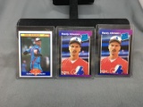 3 Card Lot of RANDY JOHNSON 1989 ROOKIE Cards - Seattle Mariners - 2 Donruss & 1 Score
