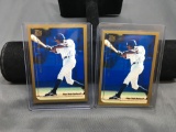 2 Card Lot of 1999 Topps Traded ALFONSO SORIANO Yankees ROOKIE Baseball Cards