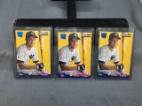3 Card Lot of 1995 Collector's Choice #2 DEREK JETER Yankees ROOKIE Baseball Cards