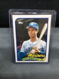 1989 Topps Traded KEN GRIFFEY JR. Mariners ROOKIE Baseball Card