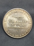 1 Troy Ounce .999 Fine Silver US ASSAY OFFICE SAN FRANCISCO Silver Bullion Round Coin
