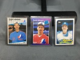 3 Card Lot of RANDY JOHNSON Seattle Mariners ROOKIE Baseball Cards