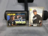 2 Count Lot of MICHAEL JORDAN Chicago White Sox Baseball ROOKIE Cards