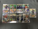 9 Card Lot of Bowman Chrome Baseball Prospect REFRACTOR ROOKIE Cards from Massive Collection