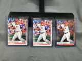 3 Card Lot of CARTER KIEBOOM Washington Nationals ROOKIE Baseball Cards
