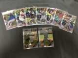 9 Card Lot of Bowman Chrome Baseball Prospect REFRACTOR ROOKIE Cards from Massive Collection