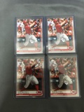 4 Card Lot of NICK SENZEL Cincinnati Reds ROOKIE Baseball Cards