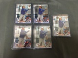 5 Card Lot of BO BICHETTE Toronto Blue Jays ROOKIE Baseball Cards