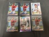 6 Card Lot of SHOHEI OHTANI Anaheim Angels ROOKIE Baseball Cards