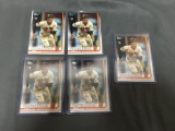5 Card Lot of MIKE YASTRZEMSKI San Francisco Giants ROOKIE Baseball Cards
