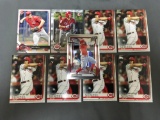 9 Card Lot if NICK SENZEL Cincinnati Reds ROOKIE Baseball Cards