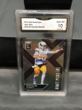 GMA Graded 2018 Elite Draft SP Variation JOSH ALLEN Bills ROOKIE Football Card - GEM MINT 10