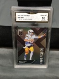 GMA Graded 2018 Elite Draft SP Variation JOSH ALLEN Bills ROOKIE Football Card - GEM MINT 10