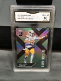 GMA Graded 2018 Elite Draft SP Variation JOSH ALLEN Bills ROOKIE Football Card - GEM MINT 10
