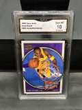 GMA Graded 2008-09 Upper Deck Heroes KOBE BRYANT Lakers Basketball Card - GEM MINT 10