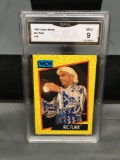 GMA Graded 1991 Impel WCW RIC FLAIR Wrestling Card - MINT 9