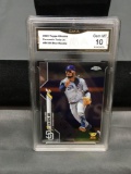 GMA Graded 2020 Topps Chrome #84 FERNANDO TATIS JR. Padres Baseball Card - GEM MINT 10