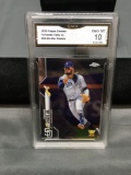 GMA Graded 2020 Topps Chrome #84 FERNANDO TATIS JR. Padres Baseball Card - GEM MINT 10