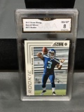GMA Graded 2012 Score Glossy #372 RUSSELL WILSON Seahawks ROOKIE Football Card - NM-MT 8