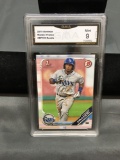 GMA Graded 2019 Bowman WANDER FRANCO Rays ROOKIE Baseball Card - MINT 9