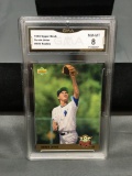 GMA Graded 1993 Upper Deck #449 DEREK JETER Yankees ROOKIE Baseball Card - NM-MT 8
