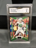 GMA Graded 2020 Chronicles Draft Playoff JUSTIN HERBERT Chargers ROOKIE Football Card - MINT 9