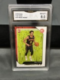 GMA Graded 2018-19 Hoops Winter TRAE YOUNG Hawks ROOKIE Basketball Card - NM-MT+ 8.5