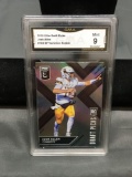 GMA Graded 2018 Elite Draft SP Variation JOSH ALLEN Bills ROOKIE Football Card - MINT 9