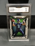 GMA Graded 2012 Topps Strata #29 RUSSELL WILSON Seahawks ROOKIE Football Card - MINT 9
