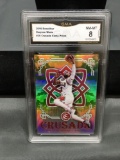 GMA Graded 2016-17 Panini Excalibur Crusade Camo DWYANE WADE Heat Basketball Card - NM-MT 8