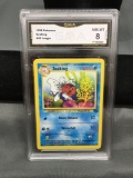 GMA Graded 1999 Pokemon Jungle Unlimited #46 SEAKING Trading Card - NM-MT 8